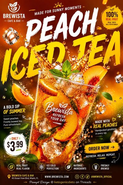 A chilled lemonade glass with ice and mint splashes dynamically