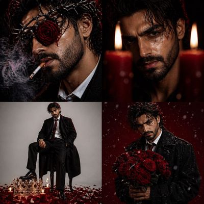 Noir Elegance: A Tale of Dark Romance