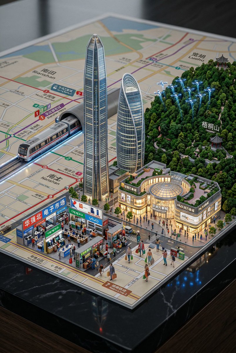 Shenzhen in 3D: A Unique Miniature Cityscape