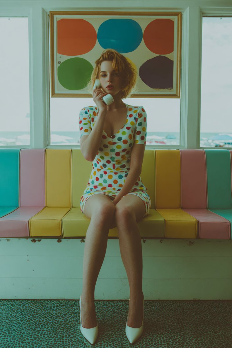 Retro Chic at the Beach Cafe