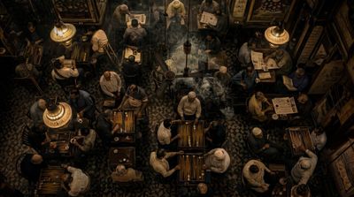 Evening Rituals in Cairo: A Café Alive with Tradition