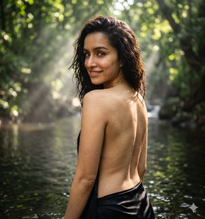 Enigmatic Beauty in the Jungle's Embrace