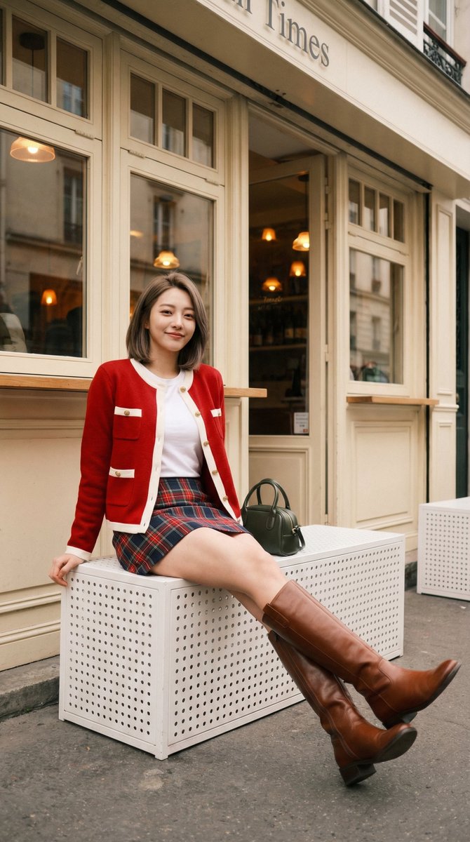 Dressed for a Café That’s Just a Dream