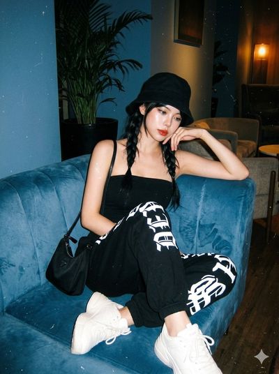 Lo-Fi Flash Lounge Portrait