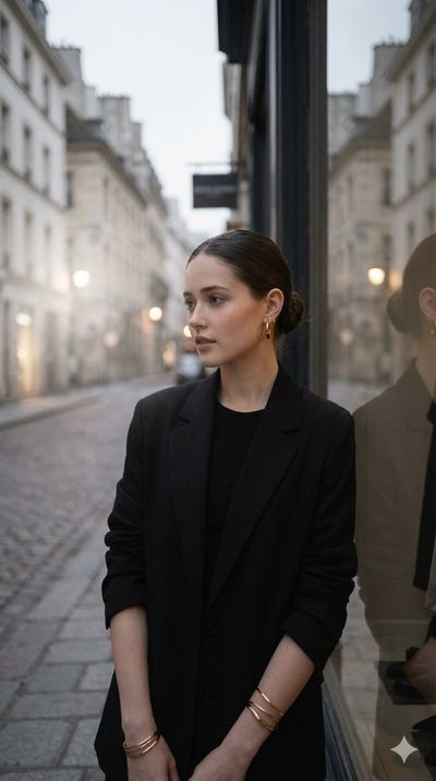 Chic Elegance in a European Dreamscape