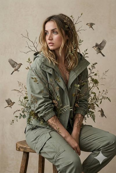 A Serene Fusion of Nature and Humanity