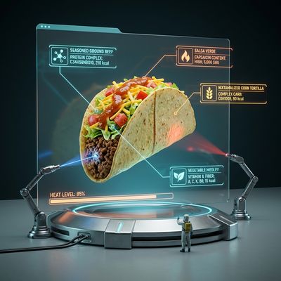 Futuristic Food Analysis: The Taco Unveiled