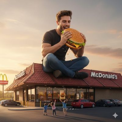 Giant Joy: A Cheeseburger Fantasy