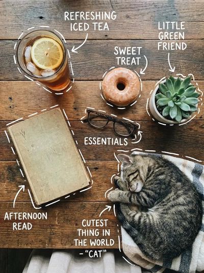 A Cozy Morning Retreat on a Rustic Table