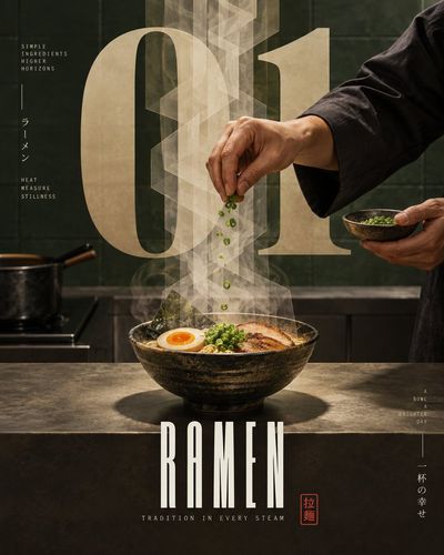 Steam rises as architectural monument above handmade dumplings on charcoal stone