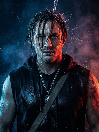 Strength in Motion: A Cinematic Water Portrait