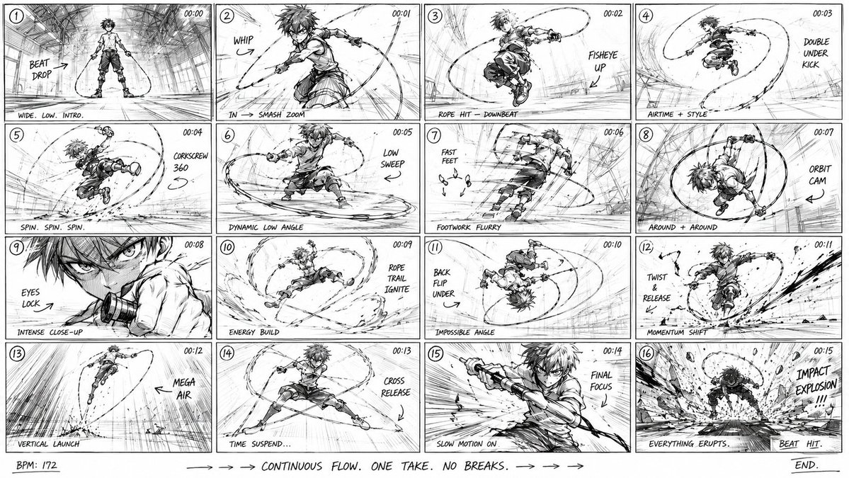 Dynamic Rhythms: An Athletic Journey in Kinetic Chaos