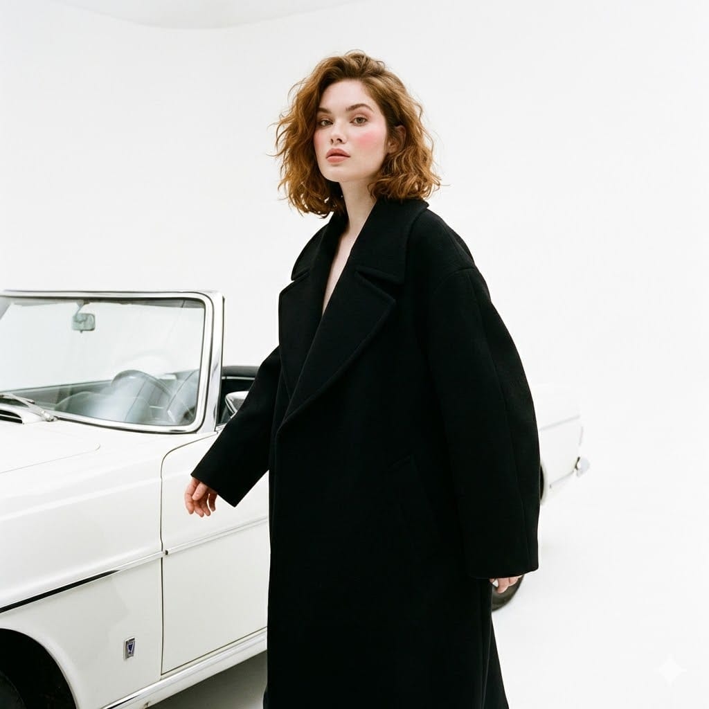 Timeless Elegance: Couture Meets Classic Car