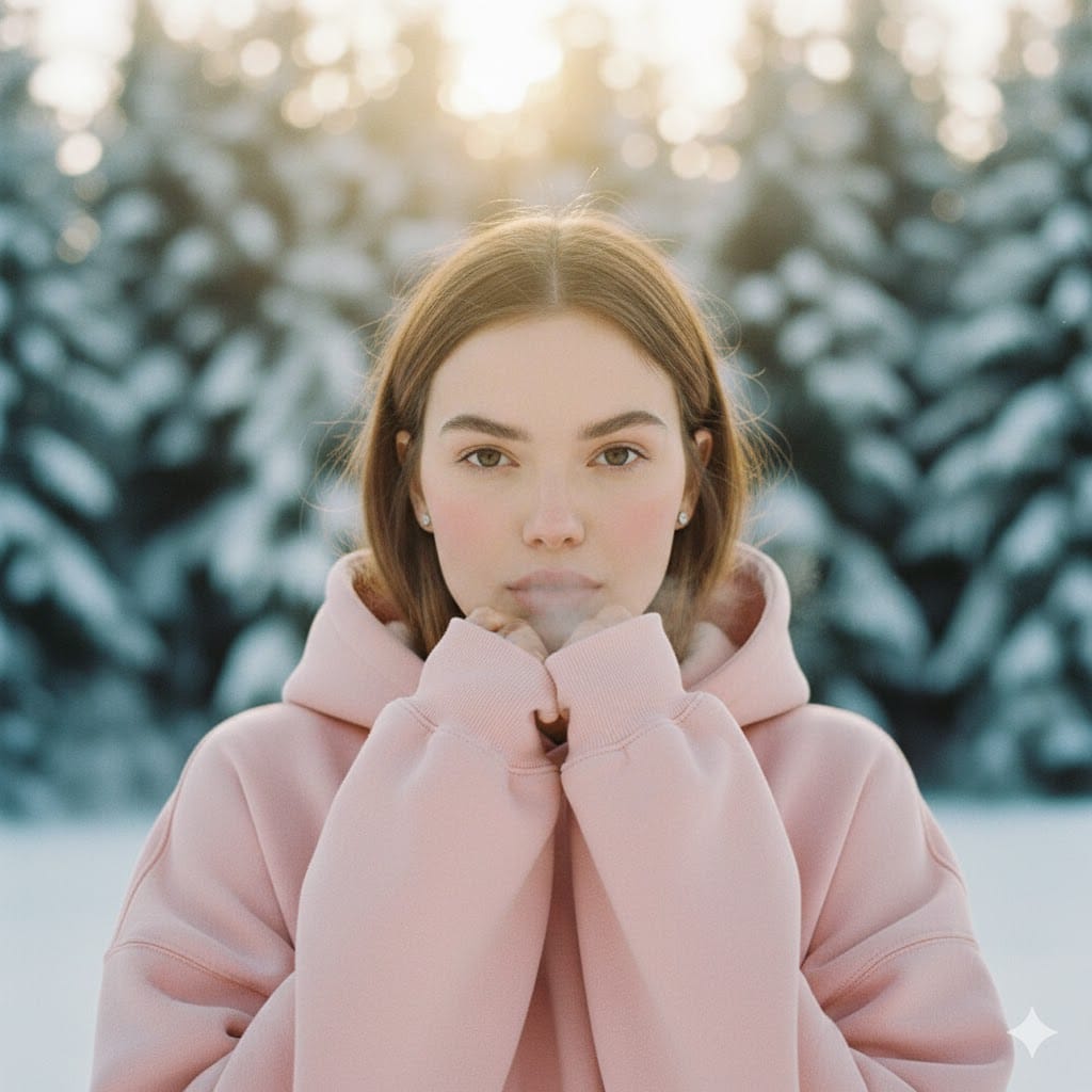 Cozy Glow: Winter Vibes in Pastel Hues