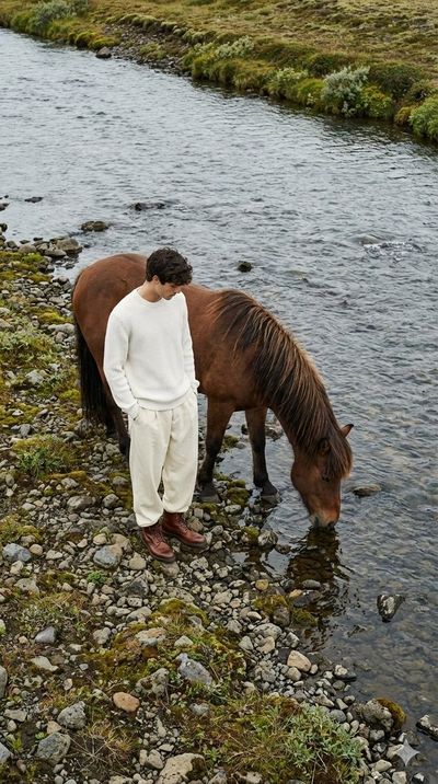 Serene Elegance Over Iceland's Waters