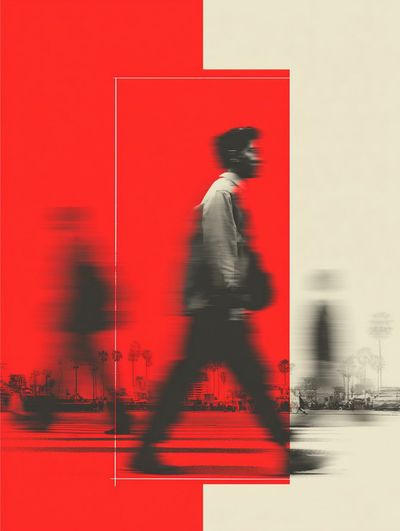 Identity in Motion: A Bold Visual Experiment