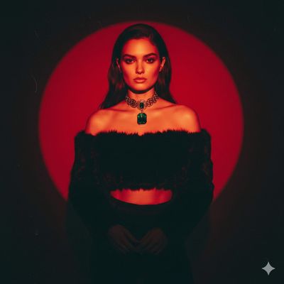 Radiant Elegance: A Fashion Portrait