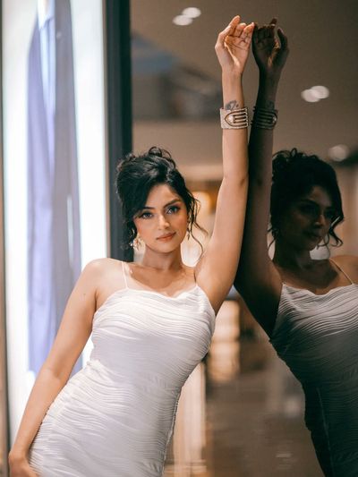 Reflections of Elegance: A Modern Muse