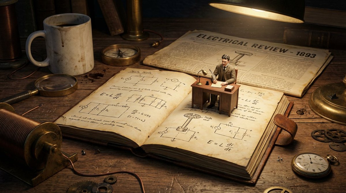 Tesla's Tiny Lab: A Macro Marvel of Invention