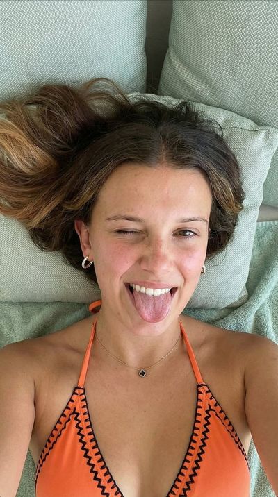 Playful Glam: Millie, Jenna & Dua Unite