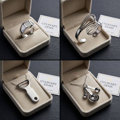 Turning Gadgets Into Glam: Jewelry Inspired by Kitchen & Office Tools