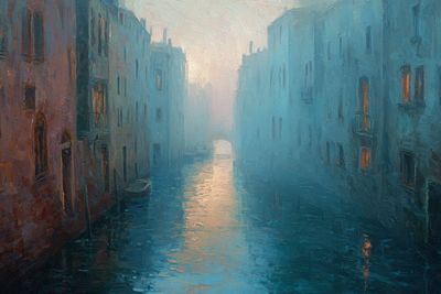 Whispers of the Mist: An Impressionist Dream