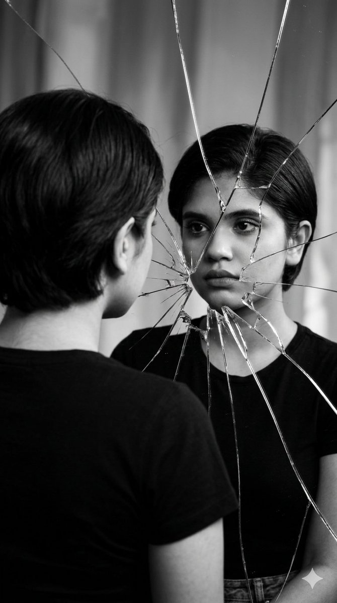 Fragmented Reflections: The Art of Self-Perception