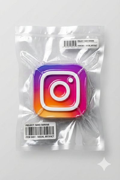 App Icon in a Futuristic Vacuum Seal