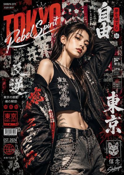 Urban Elegance: The Art of Tokyo Street Fashion