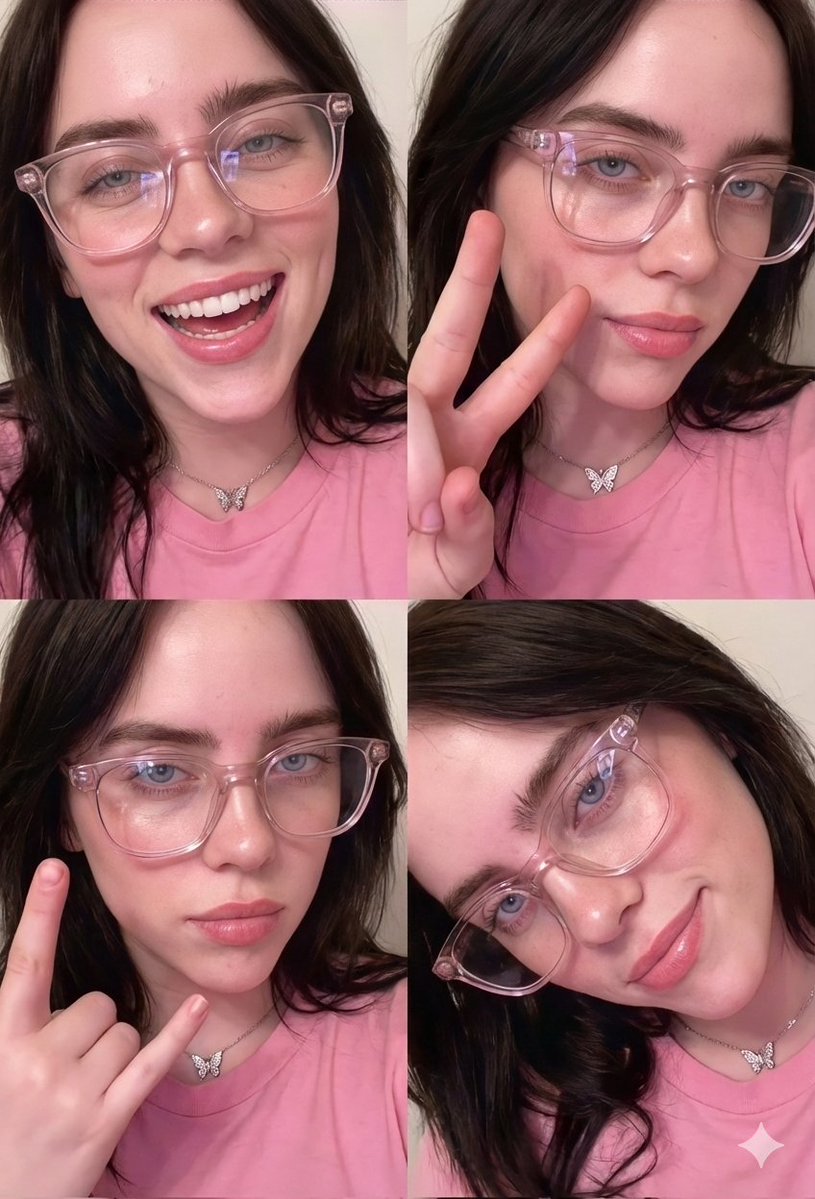 Billie Eilish in Four Facets