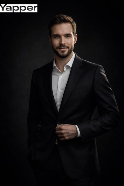 Sharp Elegance: The Confident Executive Portrait