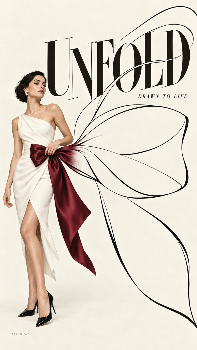 Create a Striking High-Fashion Editorial with Hand-Drawn Art