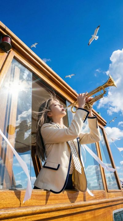 Melodies Beneath the Sky: A Serenade for Seagulls