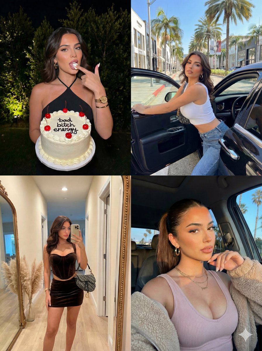 Four Sides of Glam: A Fashionista's Journey