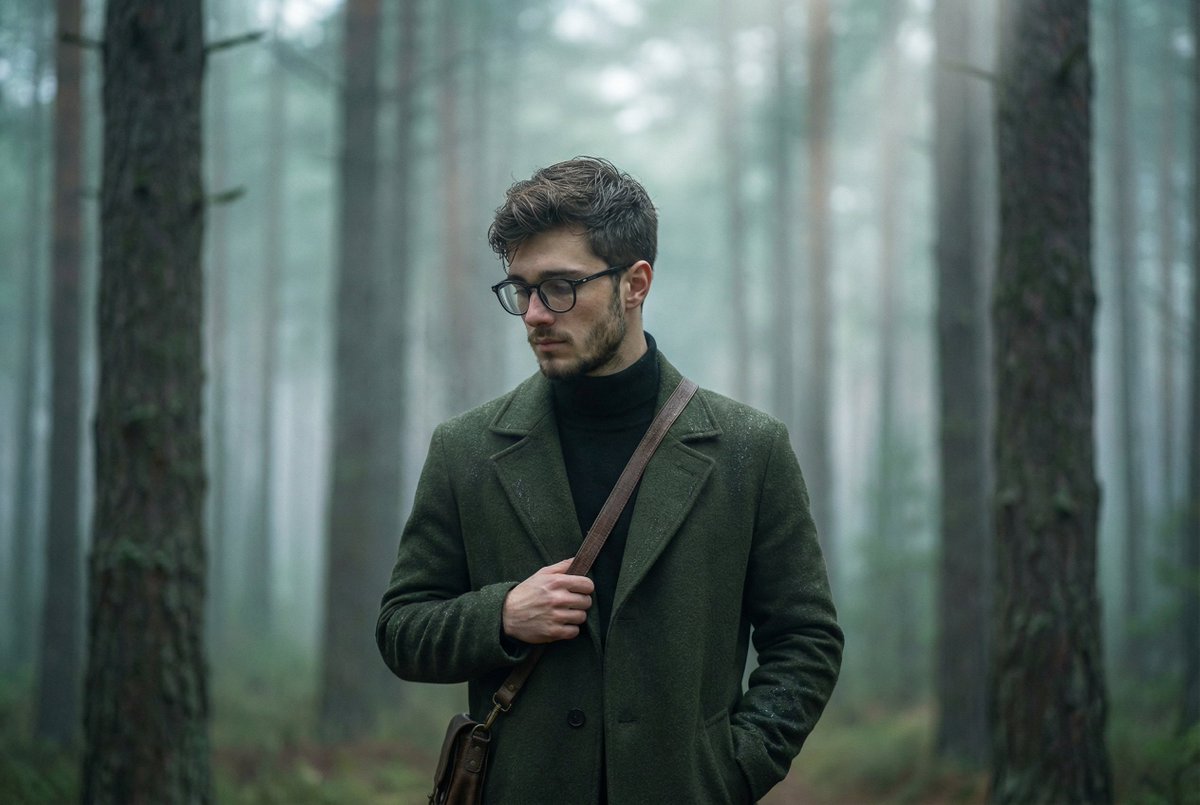 Misty Wanderings in the Pine Forest