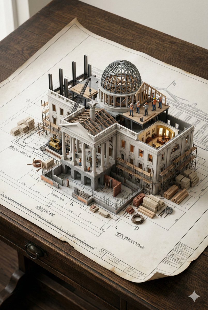 Blueprints Come to Life in 3D Diorama