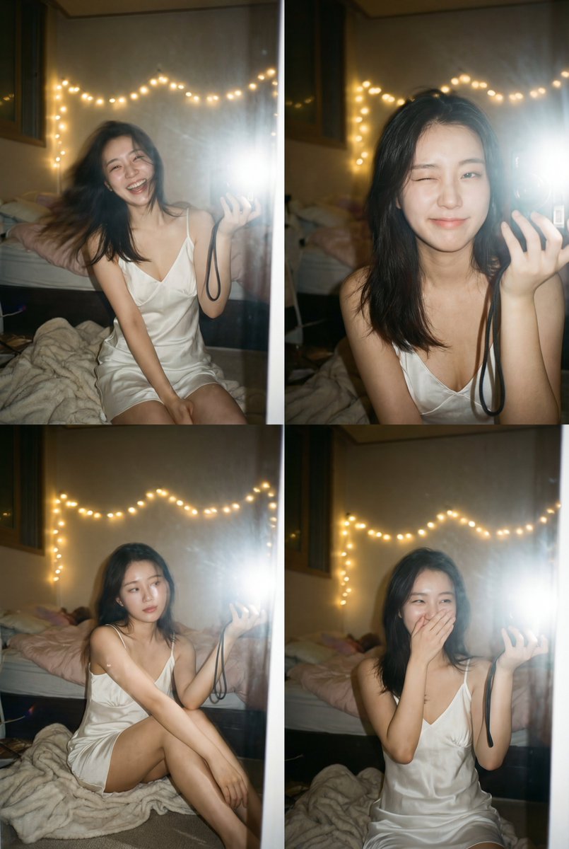 Dreamy Selfie Collage: A Vintage Vibe