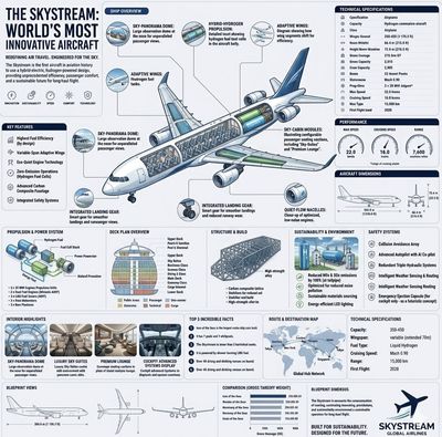 The Skystream: Redefining Sustainable Air Travel