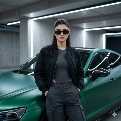 Futuristic Elegance in Motion