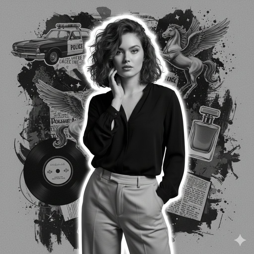Grunge Aesthetic: A Bold, Modern Portrait