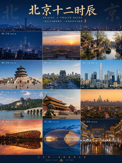 Chronicles of the City: A 12-Hour Journey