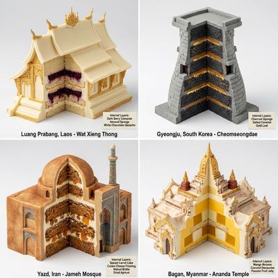 Cities in Confection: Architectural Cakes Unveiled