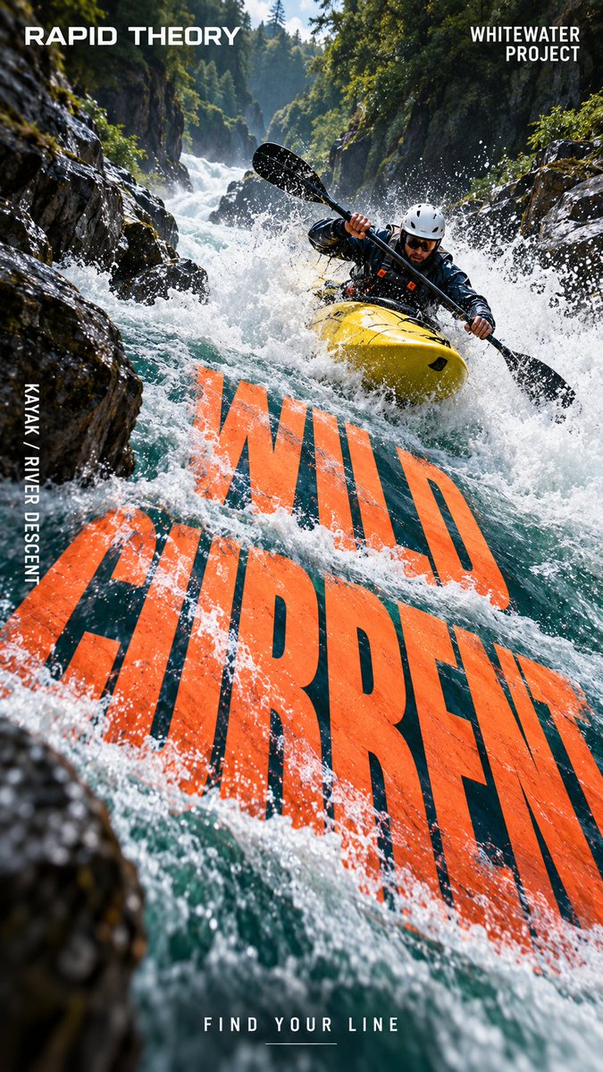 Create a Stunning Vertical Sports Campaign Poster with Bold Typography