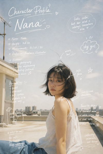 Character Profile Journal: A Unique Portrait