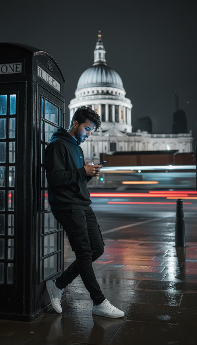 Urban Glow: A Night in the City