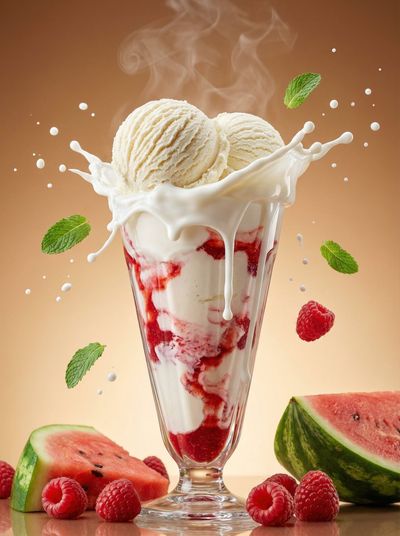Sundae Seduction: A Strawberry Dream