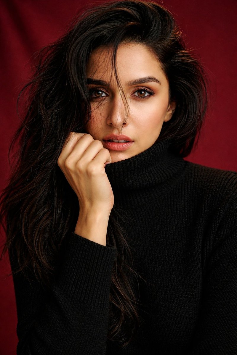 Striking Elegance: Shraddha Kapoor in Black