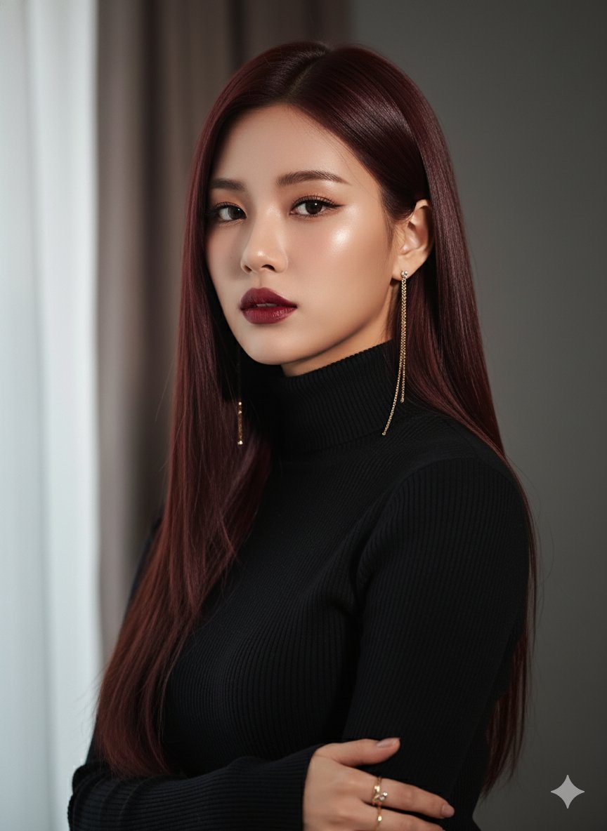 Radiant K-Pop Glam: The Allure of Modern Beauty