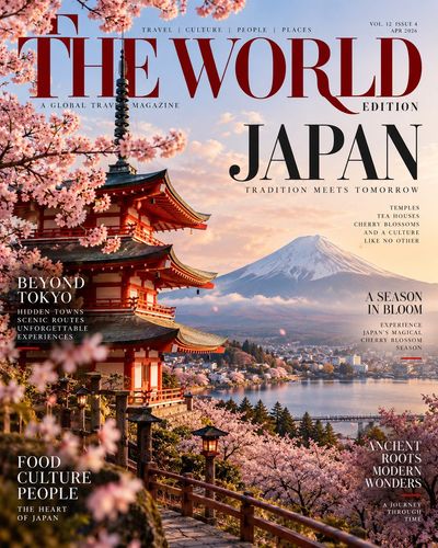 Iconic City Skyline Dazzles on Premium Travel Magazine Cover