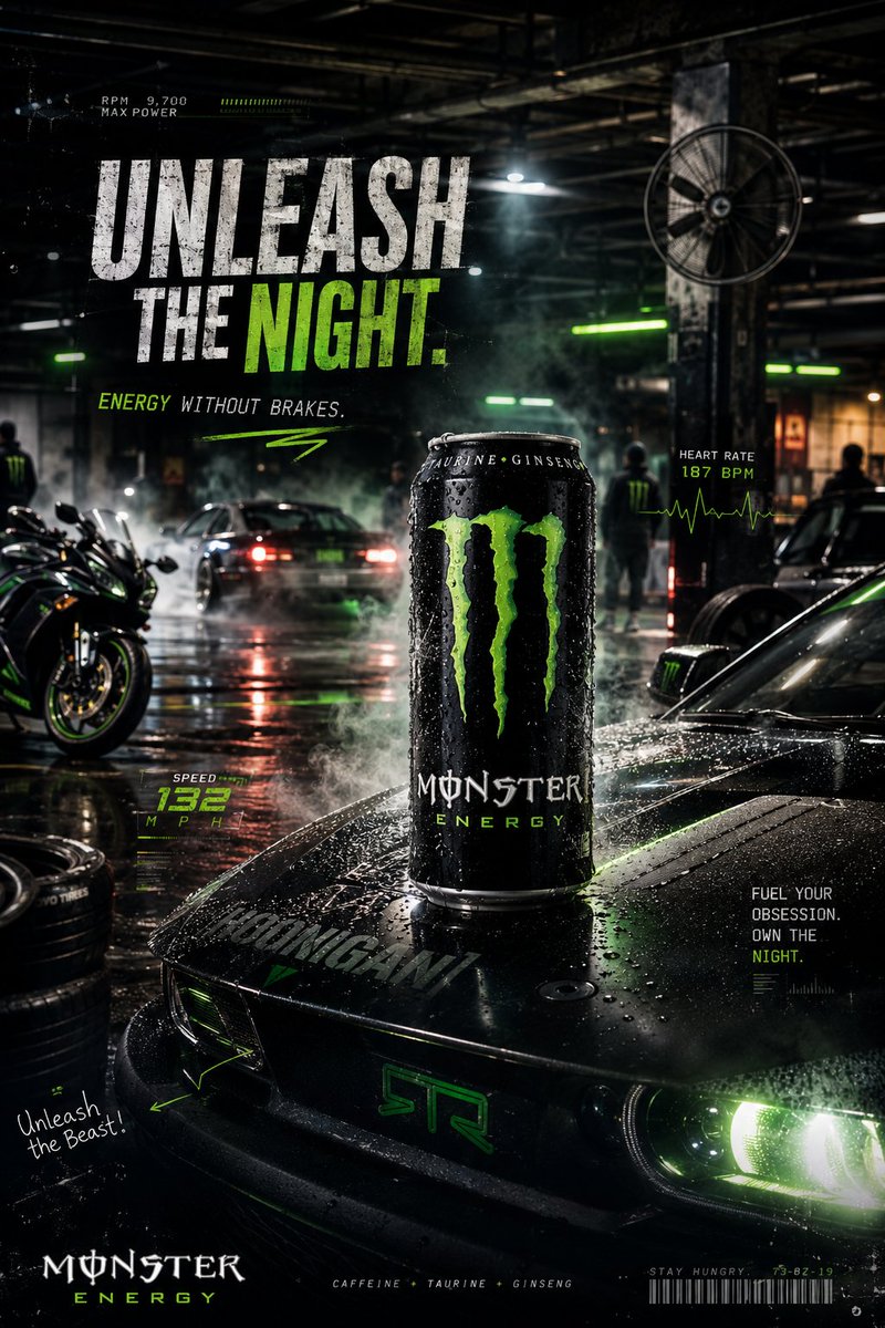 Revved Up: The Power of Monster Energy